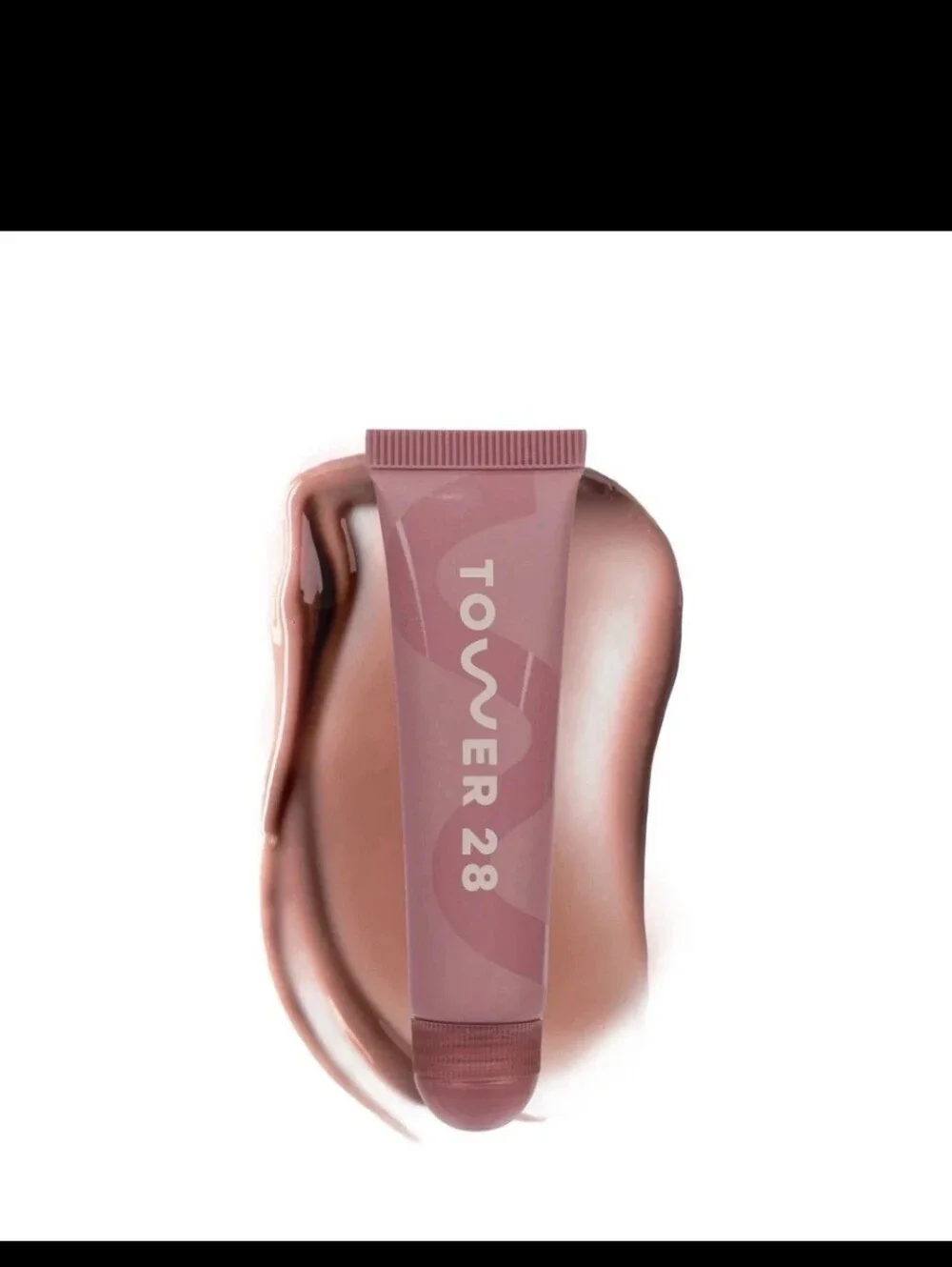 NIB Tower 28 LipSoftie Tinted Lip Treatment - Sugar Plum